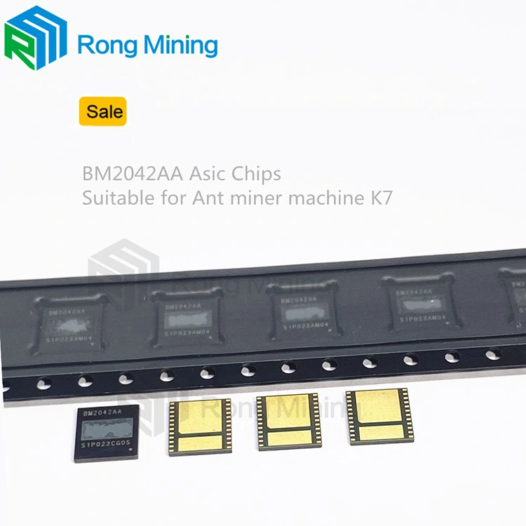 K7 मशीन मॉडल के लिए Antminer BM2042AA ASIC चिप